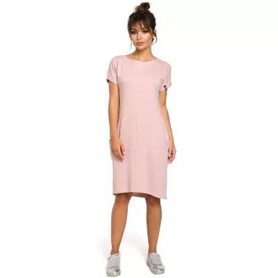 Sukienka Model B050 Powder Pink - BeWear