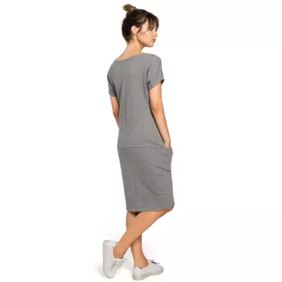 Sukienka Model B050 Grey - BeWear