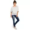 Bluza Damska Model B048 Popiel - BeWear