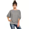 Bluza Damska Model B048 Grey - BeWear