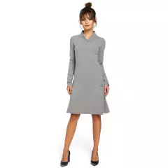 Sukienka Model B044 Grey - BeWear