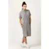 Sukienka Model Irmina 2 Light Grey - Tessita