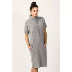 Sukienka Model Irmina 2 Light Grey - Tessita