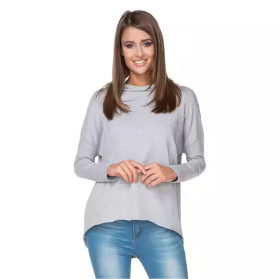 Bluza Damska Model T190/2 Light Grey - Tessita