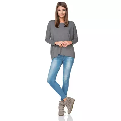 Bluza Damska Model T189/3 Grey - Tessita