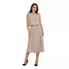 Spódnica Komplet Model M578 Beige - Figl