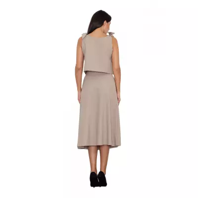 Spódnica Komplet Model M578 Beige - Figl