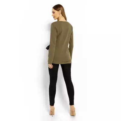 Bluzka Model 1626 Khaki - PeeKaBoo