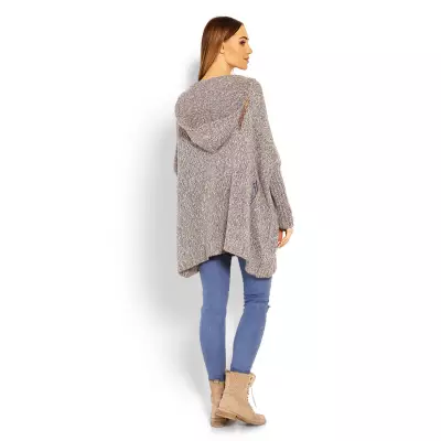 Sweter Damski Model 30055 Cappuccino - PeeKaBoo