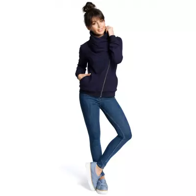 Bluza Damska Model B071 Navy - BeWear