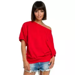 Bluza Damska Model B079 Red - BeWear