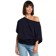 Bluza Damska Model B079 Navy - BeWear