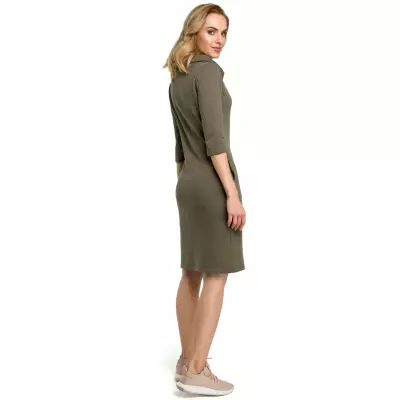 Sukienka Model MOE391 Khaki - Moe