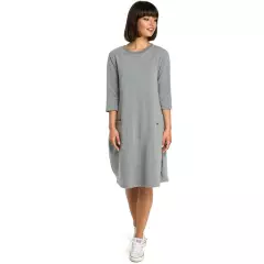 Sukienka Model B083 Grey - BeWear