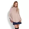 Sweter Ponczo Model 70009 Latte - PeeKaBoo