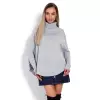 Sweter Ponczo Model 70009 Grey - PeeKaBoo