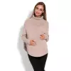 Sweter Ponczo Model 70009C Latte - PeeKaBoo