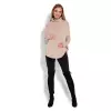 Sweter Ponczo Model 70009C Latte - PeeKaBoo