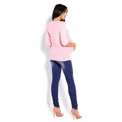 Sweter Damski Model 70008C Pink - PeeKaBoo