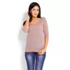 Sweter Damski Model 70008C Cappuccino - PeeKaBoo