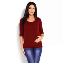 Sweter Damski Model 70008C Bordo - PeeKaBoo