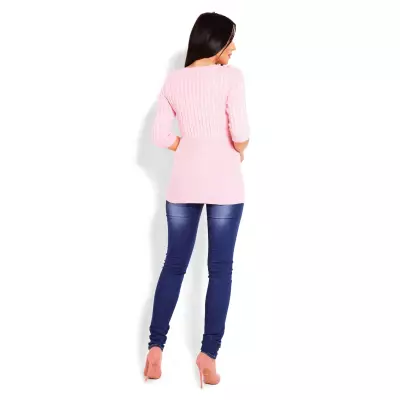 Sweter Damski Model 70008 Pink - PeeKaBoo