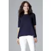 Bluzka Model L002 Navy - Lenitif