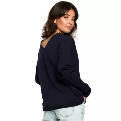 Bluza Damska Model B094 Navy - BeWear