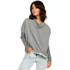 Bluza Damska Model B094 Grey - BeWear