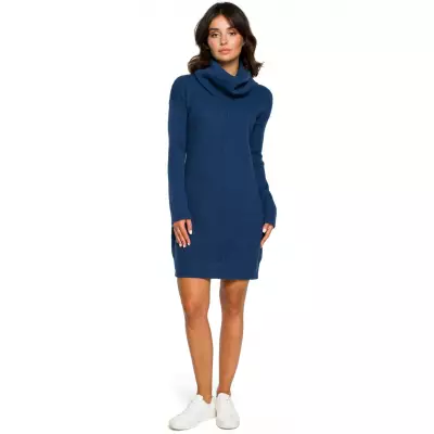 Sukienka Model BK010 Blue - BE Knit