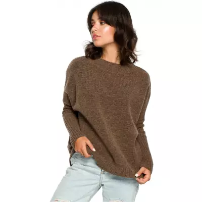 Sweter Damski Model BK009 Carmel - BE Knit