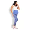 Legginsy Ciążowe Model 1684 Blue - PeeKaBoo