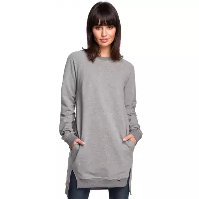 Bluza Damska Model B101 Grey - BeWear