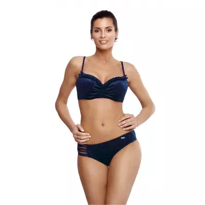 Kostium dwuczęściowy Kostium kąpielowy Model Sylvia Blueberry M-549 Navy - Marko