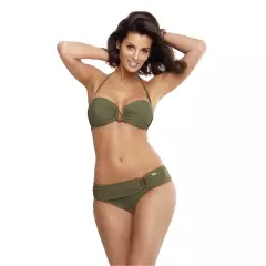 Kostium dwuczęściowy Kostium kąpielowy Model Cameron Kaki M-523 Khaki - Marko