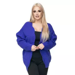 Sweter Kardigan Model 40022 Violet - PeeKaBoo