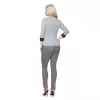 Bluzka Model 0102 Grey - PeeKaBoo