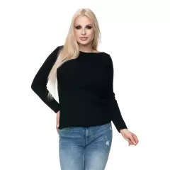 Sweter Damski Model 70021 Black - PeeKaBoo