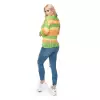 Sweter Damski Model 30060 Green/Orange - PeeKaBoo