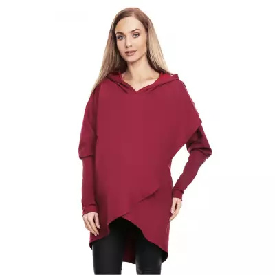 Bluza Ciążowa Model 0146 Bordo - PeeKaBoo