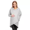 Bluza Ciążowa Model 0146 Grey - PeeKaBoo