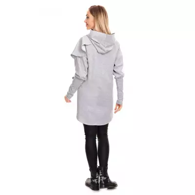 Bluza Ciążowa Model 0146 Grey - PeeKaBoo