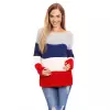 Sweter Ciążowy Model 70019 Jeans - PeeKaBoo