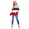 Sweter Ciążowy Model 70019 Jeans - PeeKaBoo