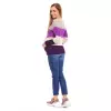 Sweter Ciążowy Model 70019 Violet - PeeKaBoo