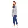 Sweter Ciążowy Model 40023 Jeans - PeeKaBoo