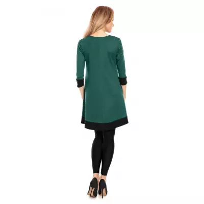 Sukienka Ciążowa Model 0125 Green - PeeKaBoo