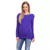 Sweter Ciążowy Model 40029 Violet - PeeKaBoo