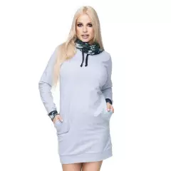 Sukienka Model 0123 Grey - PeeKaBoo