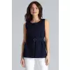 Bluzka Model L041 Navy - Lenitif